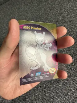 Pokemon PC5 #150 Mewtwo Topps Trading Card Series 2 Clear Plastic Transparent - Image 5
