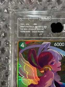 TAG 10 Uta SR ST16-001 Parallel Gold BEST Storage Box Japanese One Piece Card - Image 2