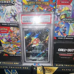 PSA 10 Magikarp Pokemon Card Japanese 080/073 SV1a Triplet Beat AR Alt Art 2023 - Image 1