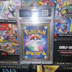 PSA 10 Magikarp Pokemon Card Japanese 080/073 SV1a Triplet Beat AR Alt Art 2023 - Image 2