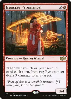 Irencrag Pyromancer #559 MTG Jumpstart 2022 J22 Rare Near Mint - Image 1