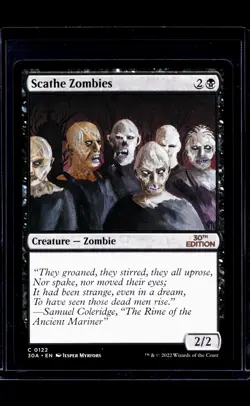2022 MTG Magic the Gathering 30A 30th Anniversary Edition #122 Scathe Zombies - Image 1