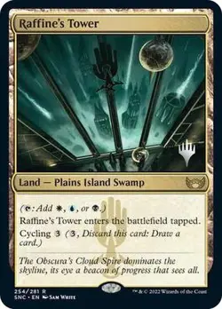 1 x Raffine's Tower Streets of New Capenna Pack Promo 254/281 MTG - Image 1