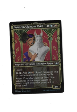 MTG Magic Cormela, Glamour Thief Showcase 301 U SNC EN Foil card NM - Image 1
