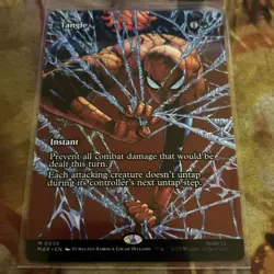 1 x Tangle - Foil - Borderless - Marvel Universe - NM-Mint - MTG - Image 1