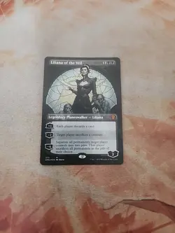 Liliana Of The Veil Borderless Foil Dominaria United MTG NM - Image 1