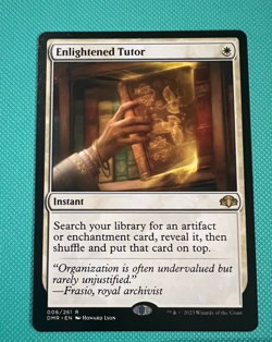 Enlightened Tutor - Dominaria Remastered - MTG - Magic the Gathering - Image 1