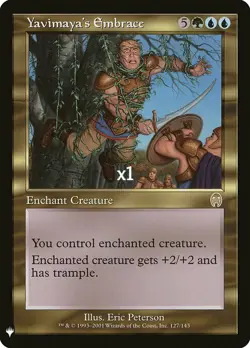 MTG Mystery Booster MB1 Yavimaya's Embrace MINT - Image 1