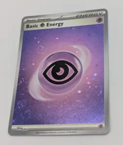 Basic Holo Psychic Energy 005 - Pokemon 151 - 3 Distinct Rare Cosmo Swirls NM - Image 1