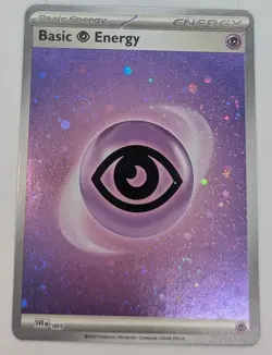 Basic Holo Psychic Energy 005 - Pokemon 151 - 3 Distinct Rare Cosmo Swirls NM - Image 5