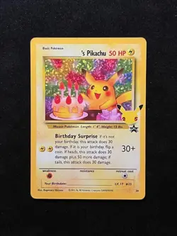 ___'s Pikachu Birthday 24/53 Celebrations Classic Collection NM Holofoil Pokemon - Image 1