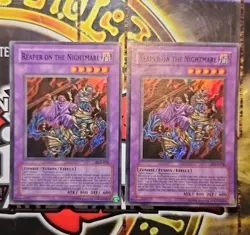 YUGIOH REAPER ON THE NIGHTMARE PGD-078 SUPER UNLIMITED ED LP - Image 1