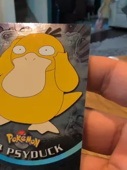 Psyduck #54 - Holo Foil - Blue Logo - 1999 Topps Pokemon Card - Image 5