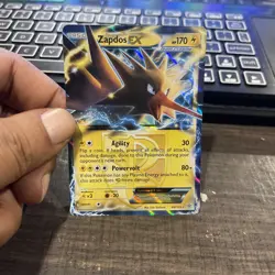 Zapdos EX - 48/135 - Pokemon Plasma Storm Black & White Ultra Rare Card NM - Image 3