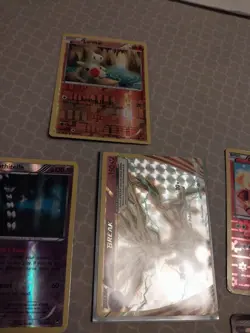 7 Pokemon Card lot- flareon, staryu, pikachu, growlithe, xerneas, gothitelle - Image 4