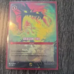 ✨Dragon Fire - Disney Lorcana Promo Cards (DLPC) 1/C1 - Image 1