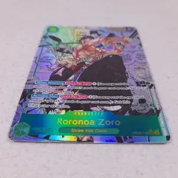 OP06-118 Roronoa Zoro : Secret Rare Alternative Art One Piece English TCG Card - Image 2