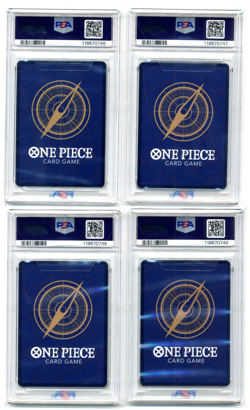 One Piece Illustration Box Promo Cards Vol 1 & 2 Sequential PSA 10 Set Nami Boa - Image 2