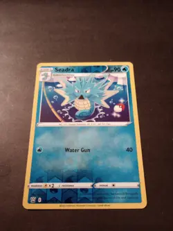 Pokemon Battle Styles Seadra Reverse Holo Uncommon Card 032/163 NM - Image 1