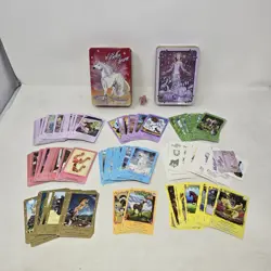 Bella Sara Card Lot 141 Cards 6 Foils No Duplicates, Stickers, Tattoos And Tins - Image 1