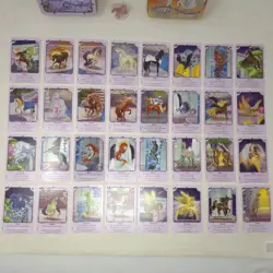 Bella Sara Card Lot 141 Cards 6 Foils No Duplicates, Stickers, Tattoos And Tins - Image 2