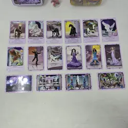 Bella Sara Card Lot 141 Cards 6 Foils No Duplicates, Stickers, Tattoos And Tins - Image 3