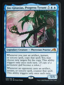 Jin-Gitaxias Progress Tyrant - NEO - Mtg Card #4KR - Image 1