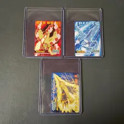 Legendary Birds Trio Pokemon Kids Cards | Articuno | Zapdos | Moltres | - Image 4