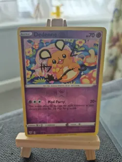 Dedenne 078/189 Reverse Holo Darkness Ablaze SW&SH Pokemon Card TCG Near Mint NM - Image 1