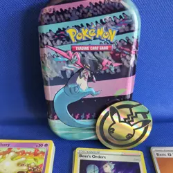 50+ Pokemon Cards Bundle Tin - Guaranteed V, VMAX, GX, EX - Job Lot No Fakes - Image 2