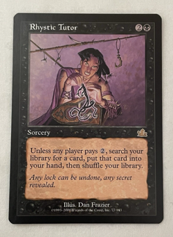 1x Rhystic Tutor Prophecy MTG Magic the Gathering NM - Image 1
