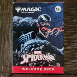 2025 NYCC Black Spiderman Welcome Deck - Magic The Gathering Mtg BRAND NEW - Image 1