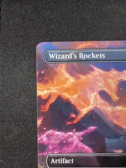 MTG - Wizards Rocket - Full Art - Free P+P - Image 3