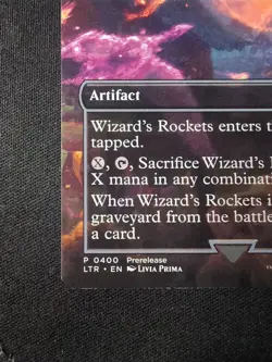 MTG - Wizards Rocket - Full Art - Free P+P - Image 4