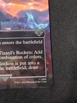 MTG - Wizards Rocket - Full Art - Free P+P - Image 5