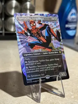 MTG: Spectacular Spider-Man SPM (Borderless) (Textured Foil) Rare #0239 - Image 1