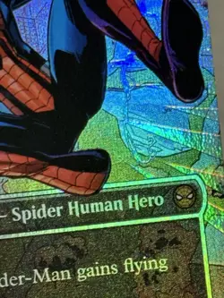 MTG: Spectacular Spider-Man SPM (Borderless) (Textured Foil) Rare #0239 - Image 2