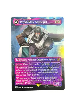 MTG Prowl, Stoic Strategist Prowl, Pursuit Vehicle (Shattered Glass) BOT #016 - Image 1