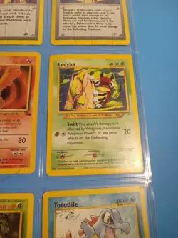 Pokemon TCG Old Holos with Non Holos Lot 9 In Bad Condition See Photos - Image 5