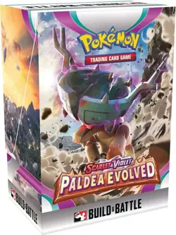 Pokemon TCG: Paldea Evolved Build & Battle Box (Prerelease Kit) - Display Case 820650853715 - Image 1