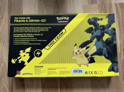 Pokemon TCG Pikachu & Zekrom-GX Tag Team Premium Collection Box - New Sealed - Image 2