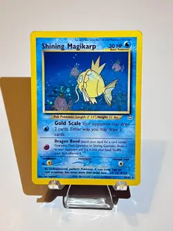 Shining Magikarp 66/64 Holo Pokemon Neo Revelation 2001 Vintage - (LP ) TCG - Image 1