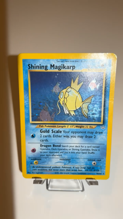 Shining Magikarp 66/64 Holo Pokemon Neo Revelation 2001 Vintage - (LP ) TCG - Image 2