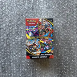 Pokemon TCG Mega Evolution Booster Bundle (6 Packs) Sealed New - Image 1