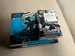 Pokemon TCG Scarlet & Violet Black Bolt Elite Trainer Box ETB And Booster Bundle - Image 1