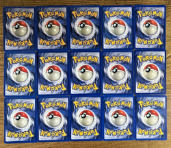 Base Set Unlimited Lot - 50 Uncommon/Common - NM/LP - EN - WoTC Era Pokemon - Image 2