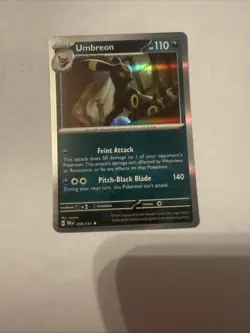 Pokemon Umbreon TCG Poke Ball Pattern 059/131 Prismatic Evolutions Reverse Holo - Image 4