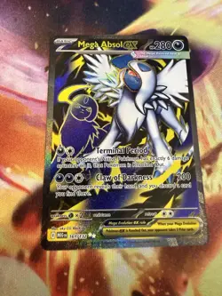 Mega Absol ex Full Art Ultra Rare 161/132 Pokemon Mega Evolution English NM - Image 2