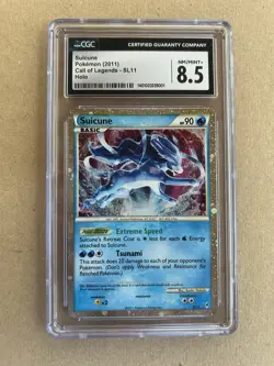 Pokemon TCG Suicune Call of Legends SL11 Holo 2011 CGC 8.5 - Image 1