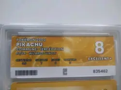 Carte Pokemon Pikachu 60/64 Wizards Edition 1 Jungle FR Pure Grading 8/10 🇫🇷🔥 - Image 3